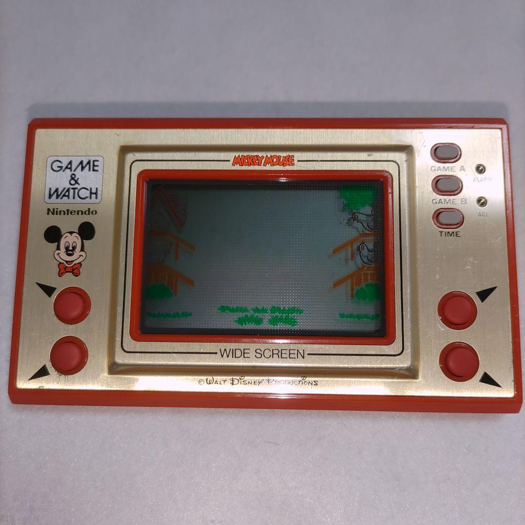 ゲーム＆ウォッチ ワイドスクリーン　ミッキーマウス