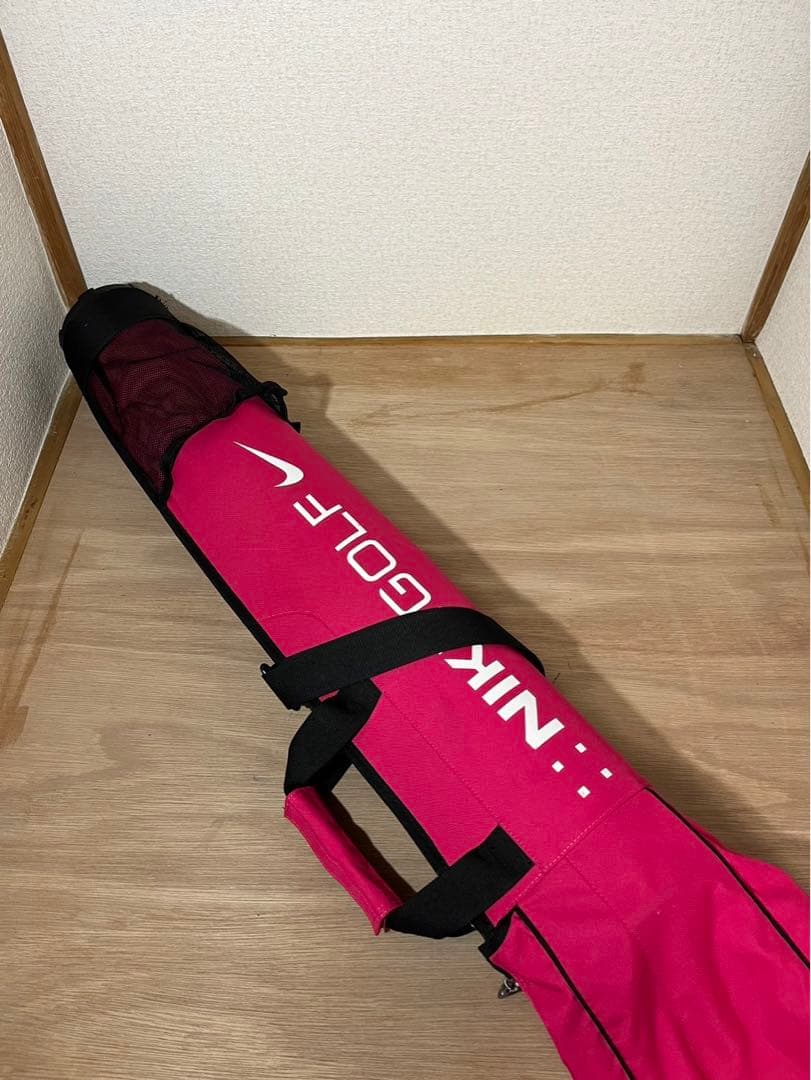 NIKE ゴルフバック 、クラブケース　ピンク