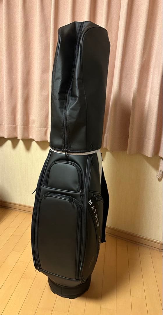TRAVIS MATHEW キャディバッグ ブラック/ホワイト
