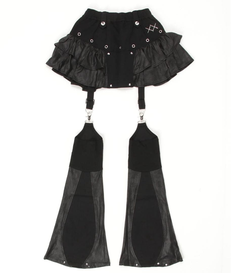 レフレム レッグカバー付きコーティングスカパン REFLEM