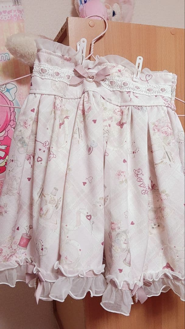 リズリサSewing Bear柄セットアップ