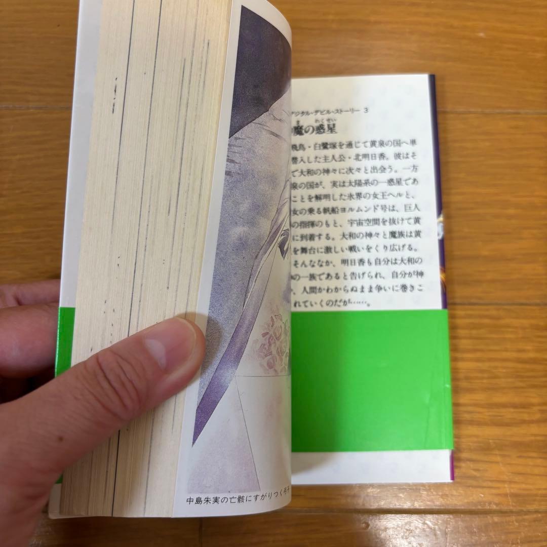 【初版】 新デジタル・デビル・ストーリー 3冊セット 西谷史 アニメージュ文庫