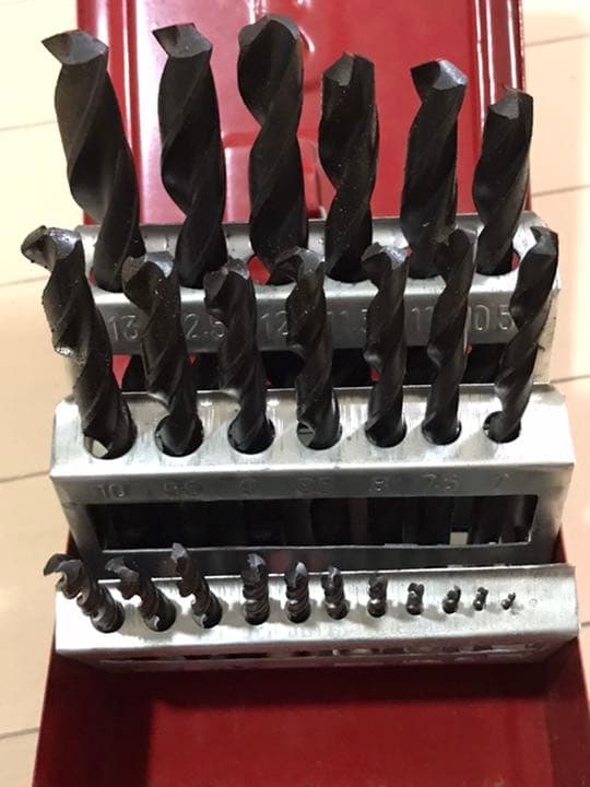 ハイスピードスチールジョパードリルビットセット（24本）