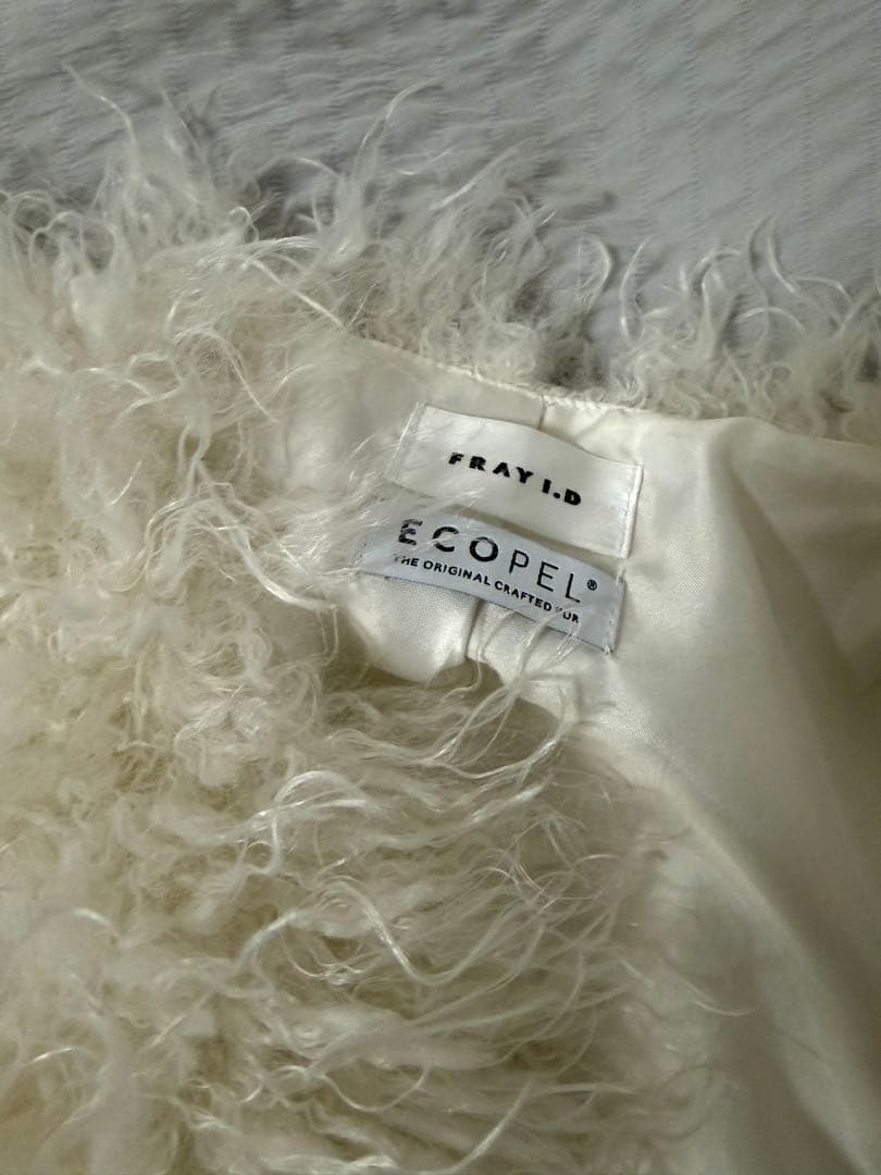 FRAY I.D ECOPELショートファーコート
