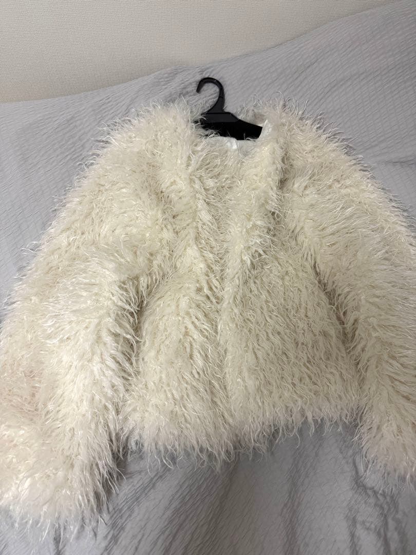 FRAY I.D ECOPELショートファーコート