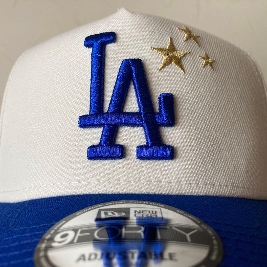 【海外限定】ニューエラ ロサンゼルスドジャース9FORTY Aフレーム スター
