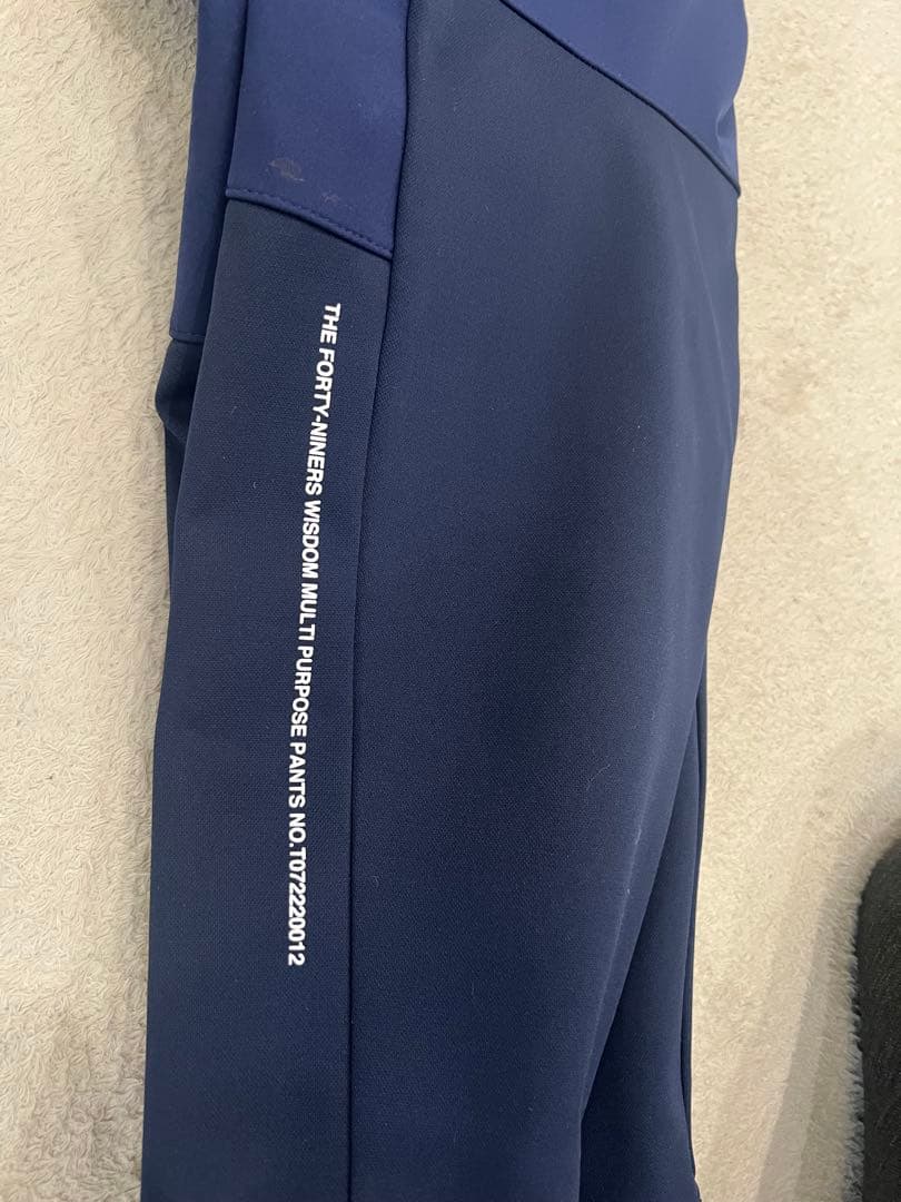 TFW49 ネイビー スリムフィットパンツMULTI PURPOSE PANTS