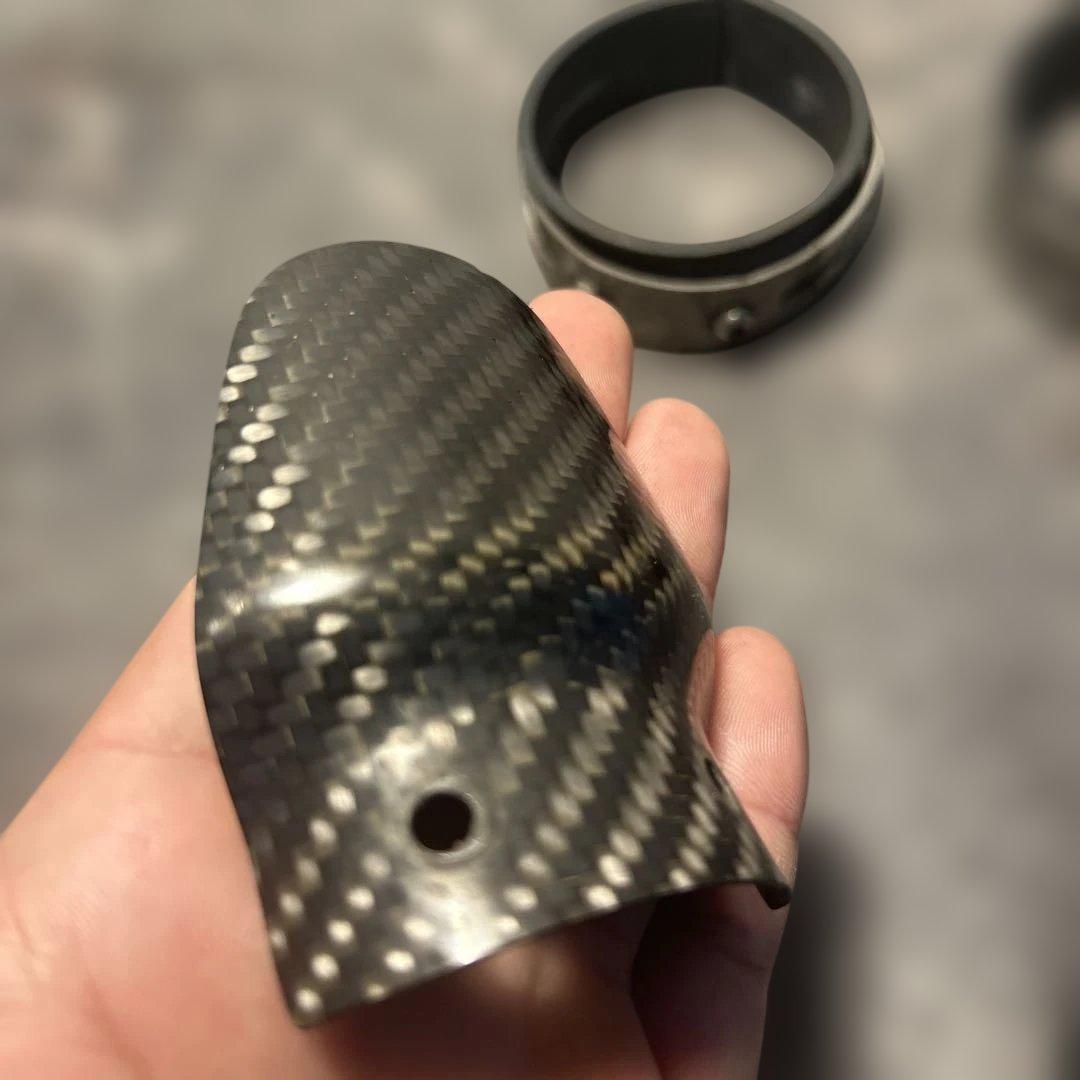 清水k-factory フォークガード　カーボン