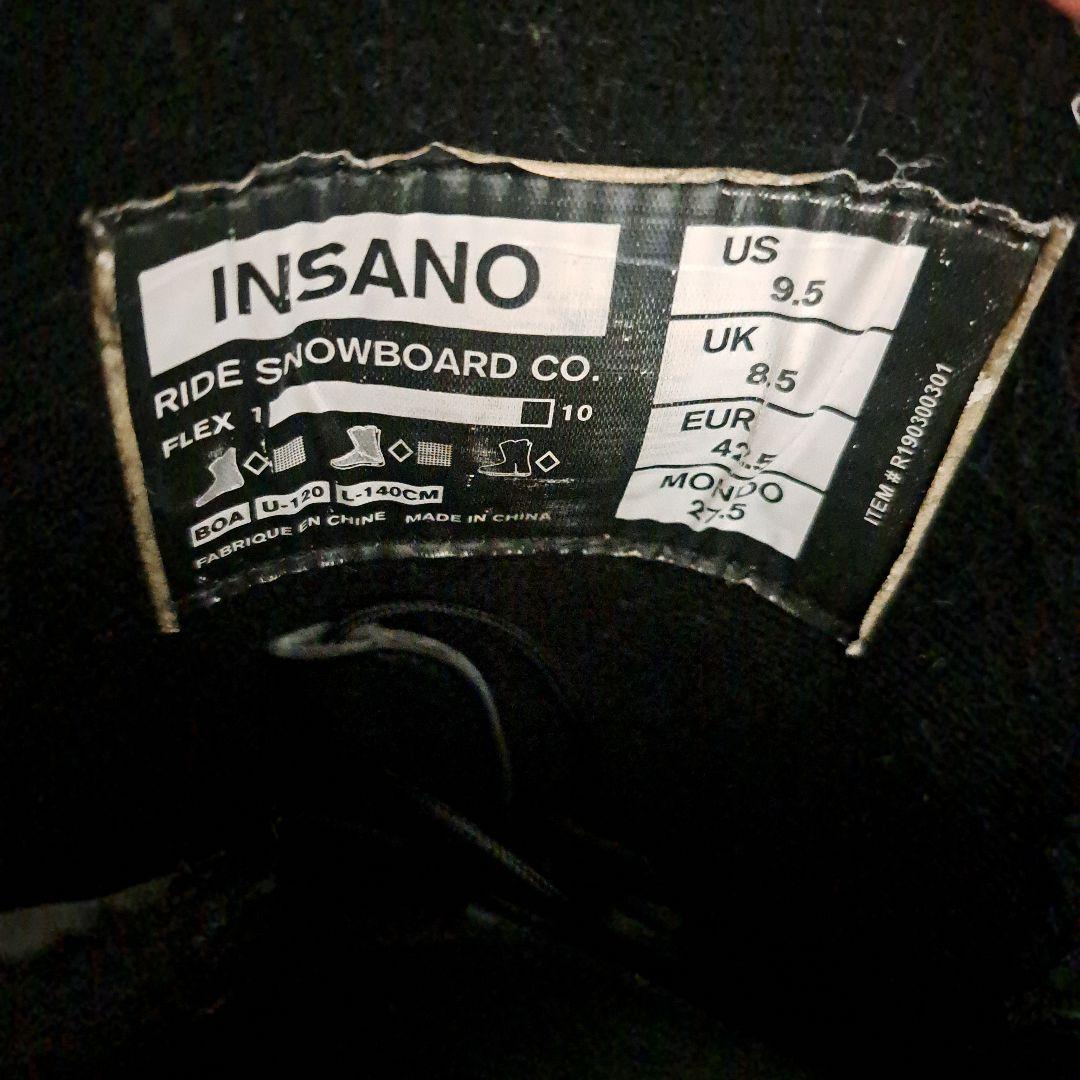 悦*※様 セール★　RIDE　INSANO　ブーツ