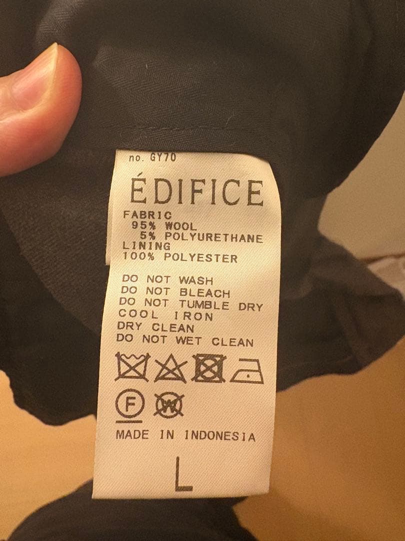 f*n様 EDIFICE セットアップ(商品名が長いので説明欄参照ください)