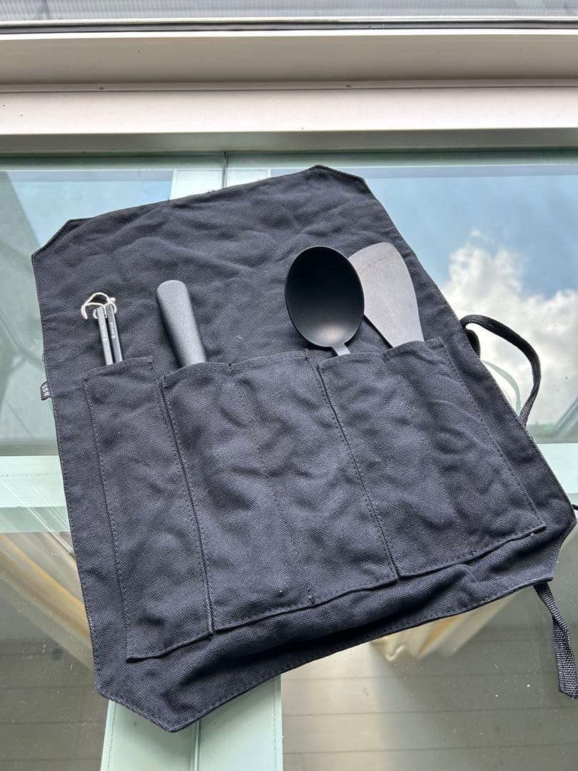 スノーピーク　クッキングツール3点 他メーカー収納ケース付き　廃盤品