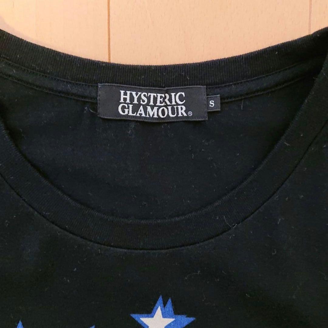 ヒステリックグラマー ロンT メンズ　S　ガールプリント　黒