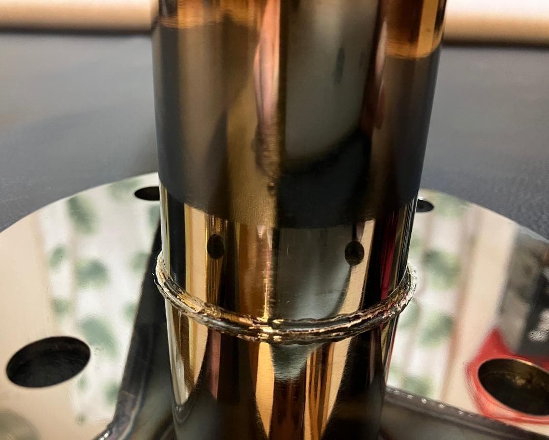 鏡面ステンレス製 大型低床車用 ホイール 19.5 インチ スピンナー 4個