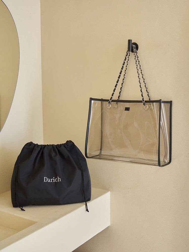 ダーリッチ　Darich　DDロゴクリアボストンバッグ