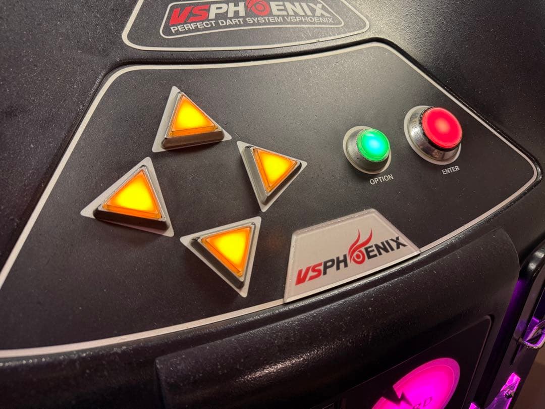 横浜市内引取限定　VS PHOENIX ダーツマシン 美品