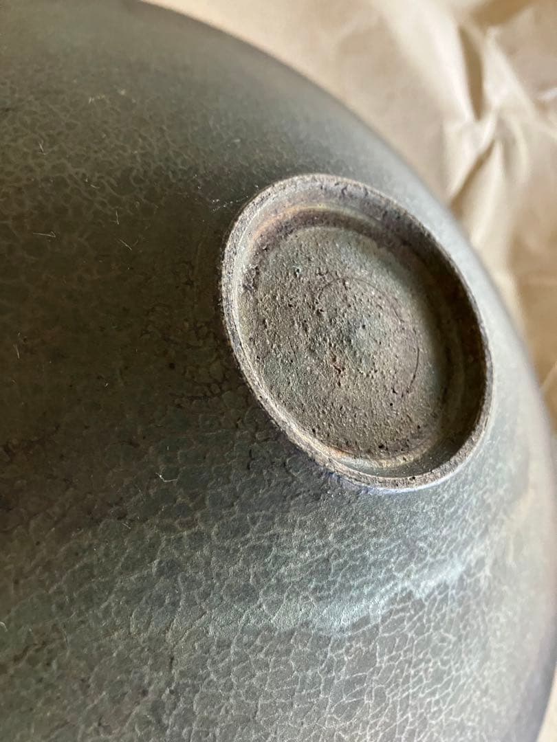 瀬川辰馬　硫化銀彩　鉢