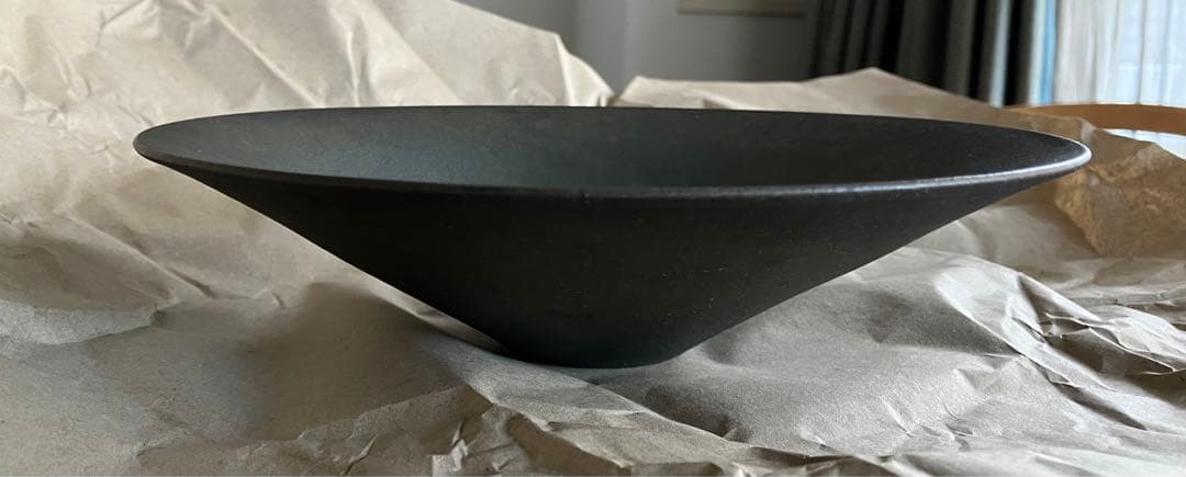 瀬川辰馬　硫化銀彩　鉢