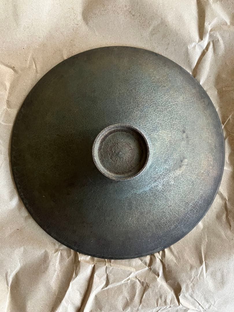 瀬川辰馬　硫化銀彩　鉢