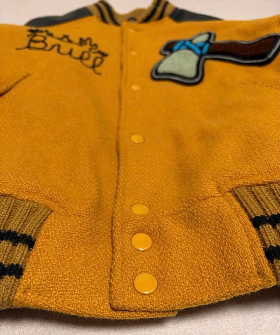 美品 Back Street Crawler スタジャン 本革 インディアン