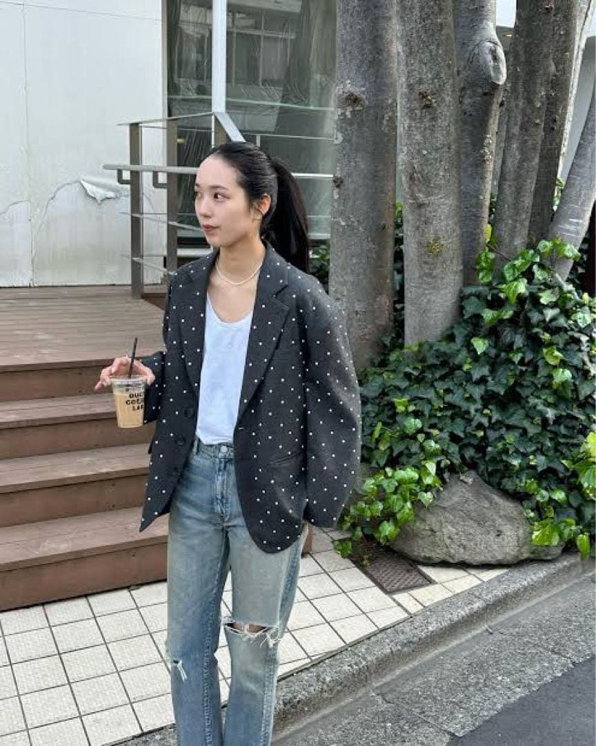 ジャケット・アウター CLANE PEARL DOT JACKET PEARL DOT PANTS 1