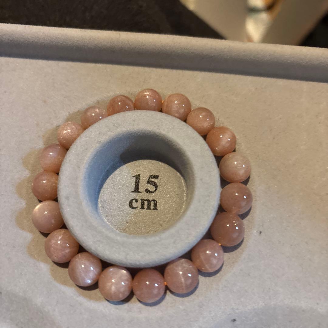 綺麗なオレンジムーンストーン！ジュワーンとくる！綺麗！