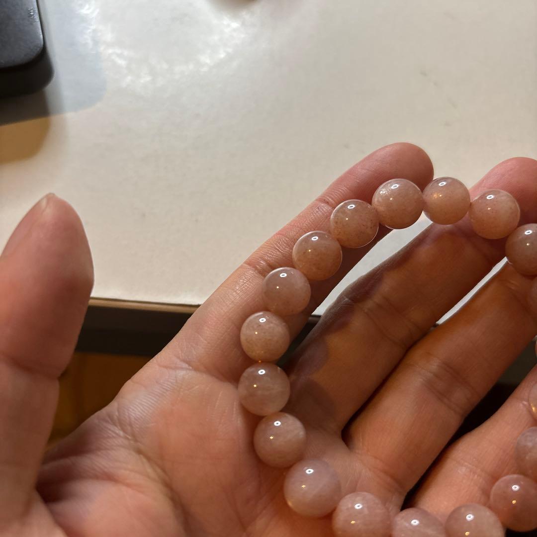 綺麗なオレンジムーンストーン！ジュワーンとくる！綺麗！