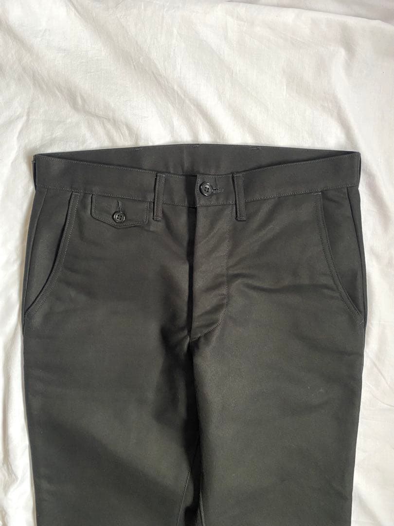 【美品】Workers officer trousers ワーカーズ ブラック