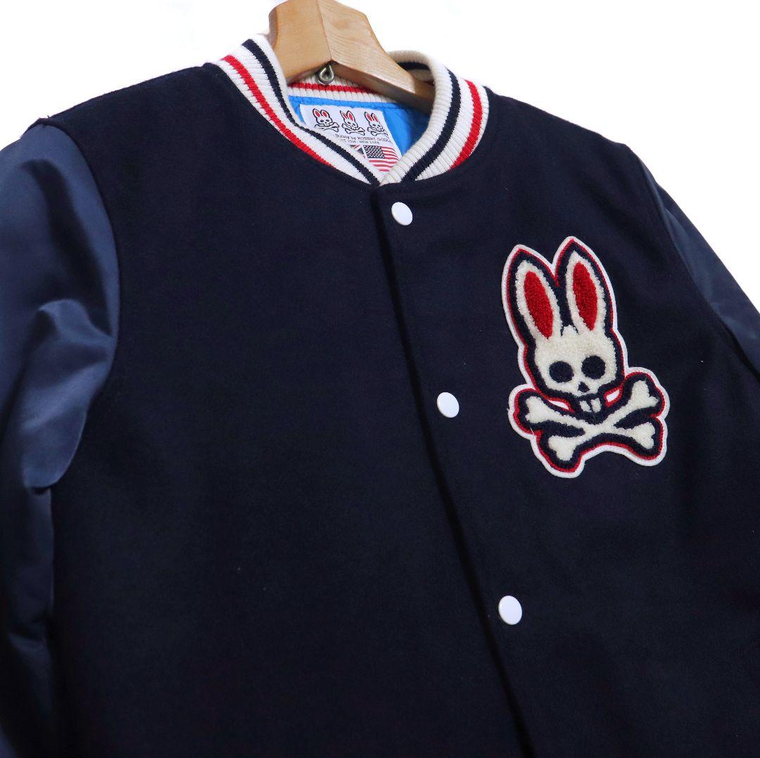 【フロンタ様】Psycho Bunny 裏地キルティング 中綿 スタジャン L