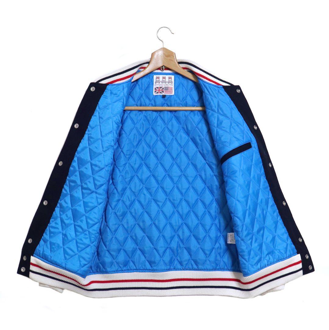 【フロンタ様】Psycho Bunny 裏地キルティング 中綿 スタジャン L