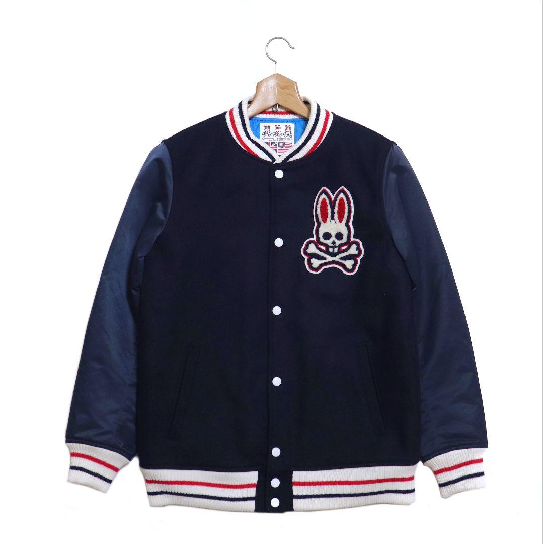 【フロンタ様】Psycho Bunny 裏地キルティング 中綿 スタジャン L