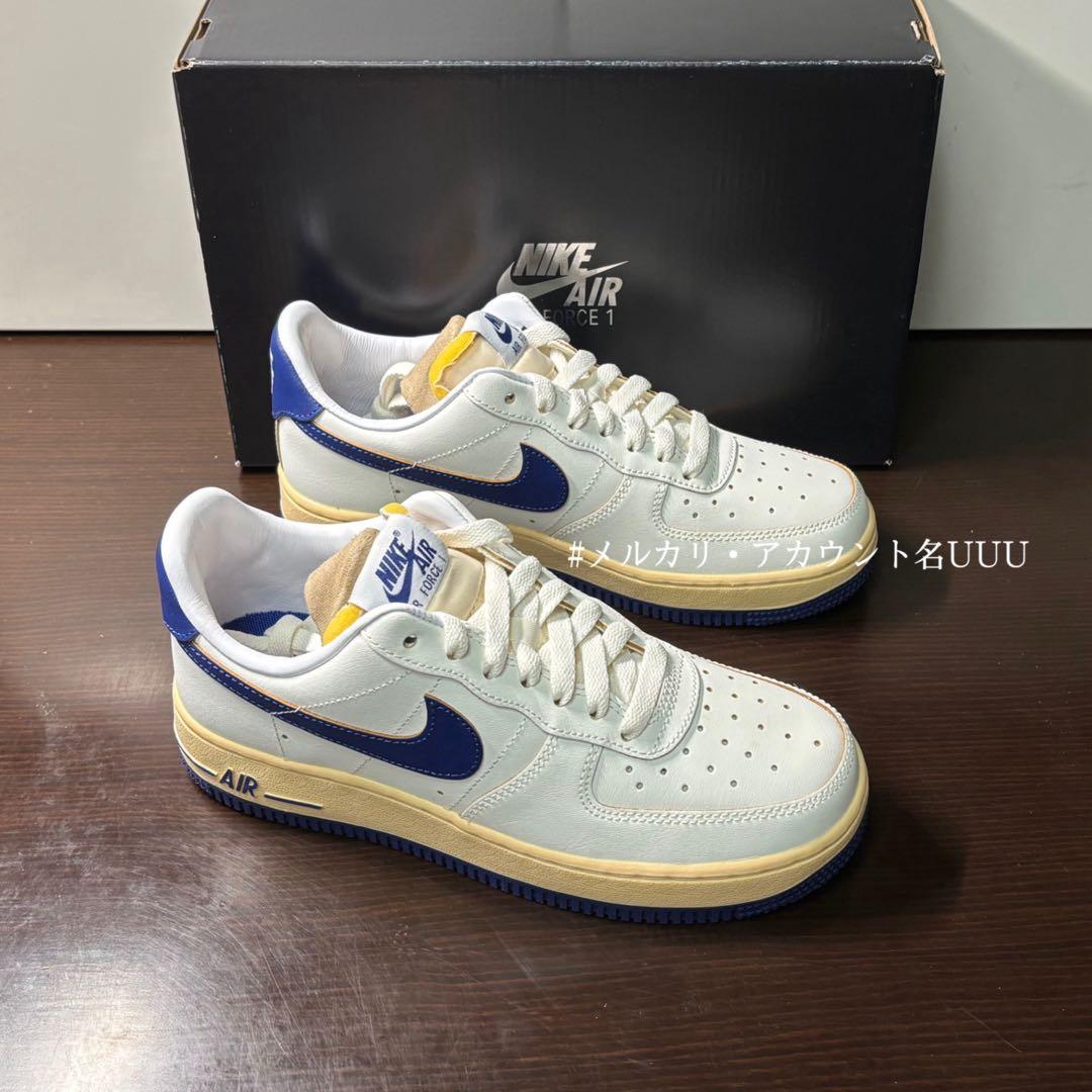 【新品23cm】NIKE W エアフォース１セイル/バニラ/ブルー