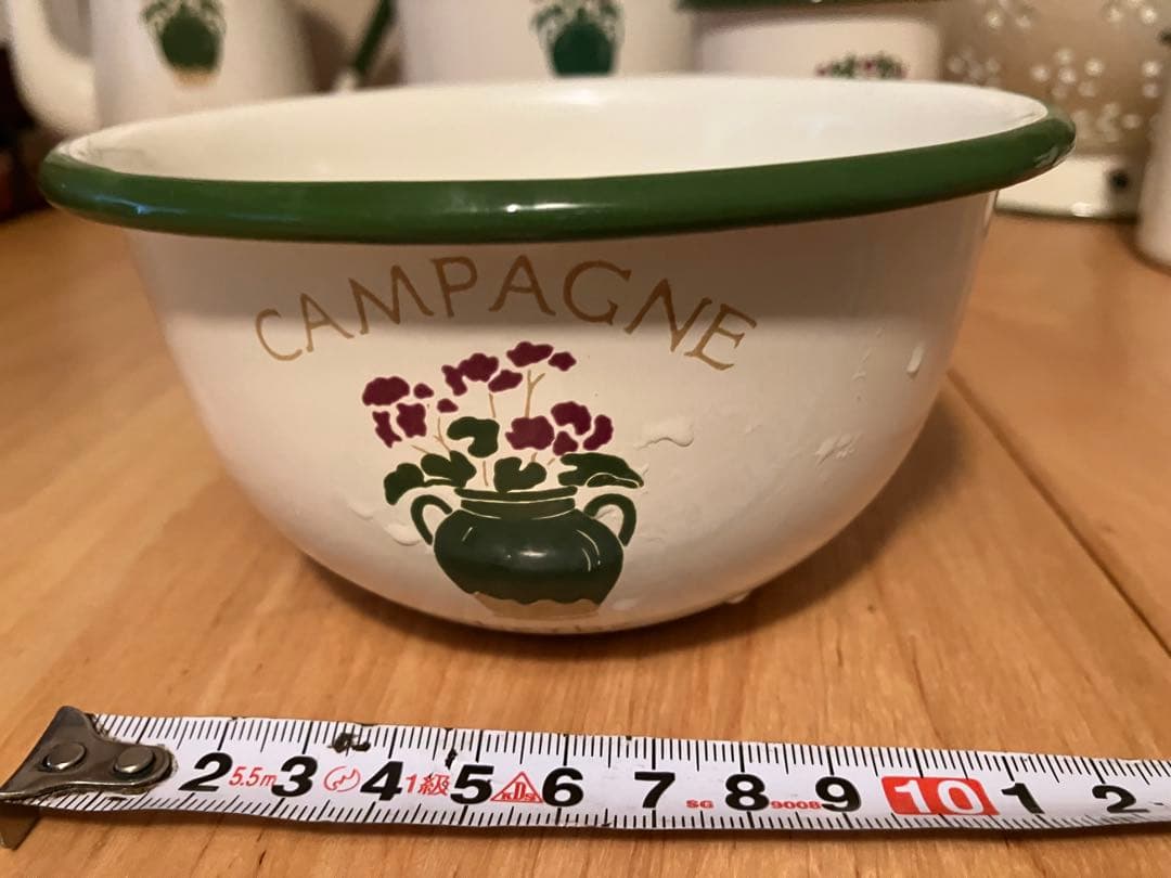 マニー　カンパーニュ　ホーロー食器セット