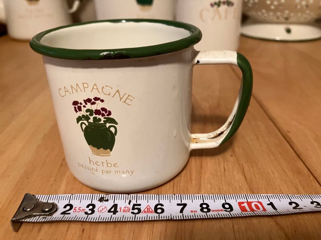 マニー　カンパーニュ　ホーロー食器セット