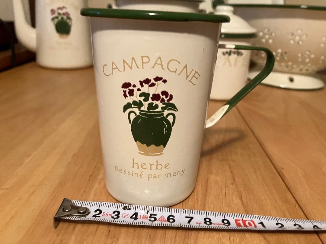 マニー　カンパーニュ　ホーロー食器セット