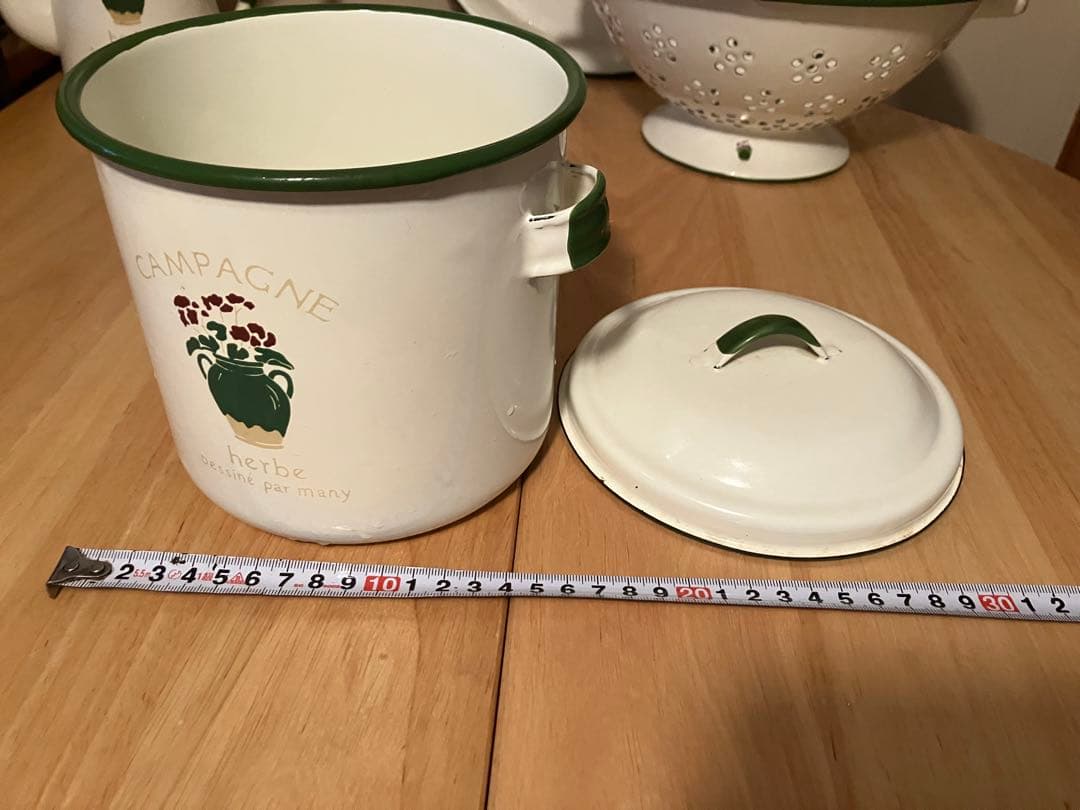 マニー　カンパーニュ　ホーロー食器セット