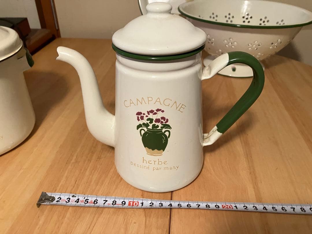 マニー　カンパーニュ　ホーロー食器セット