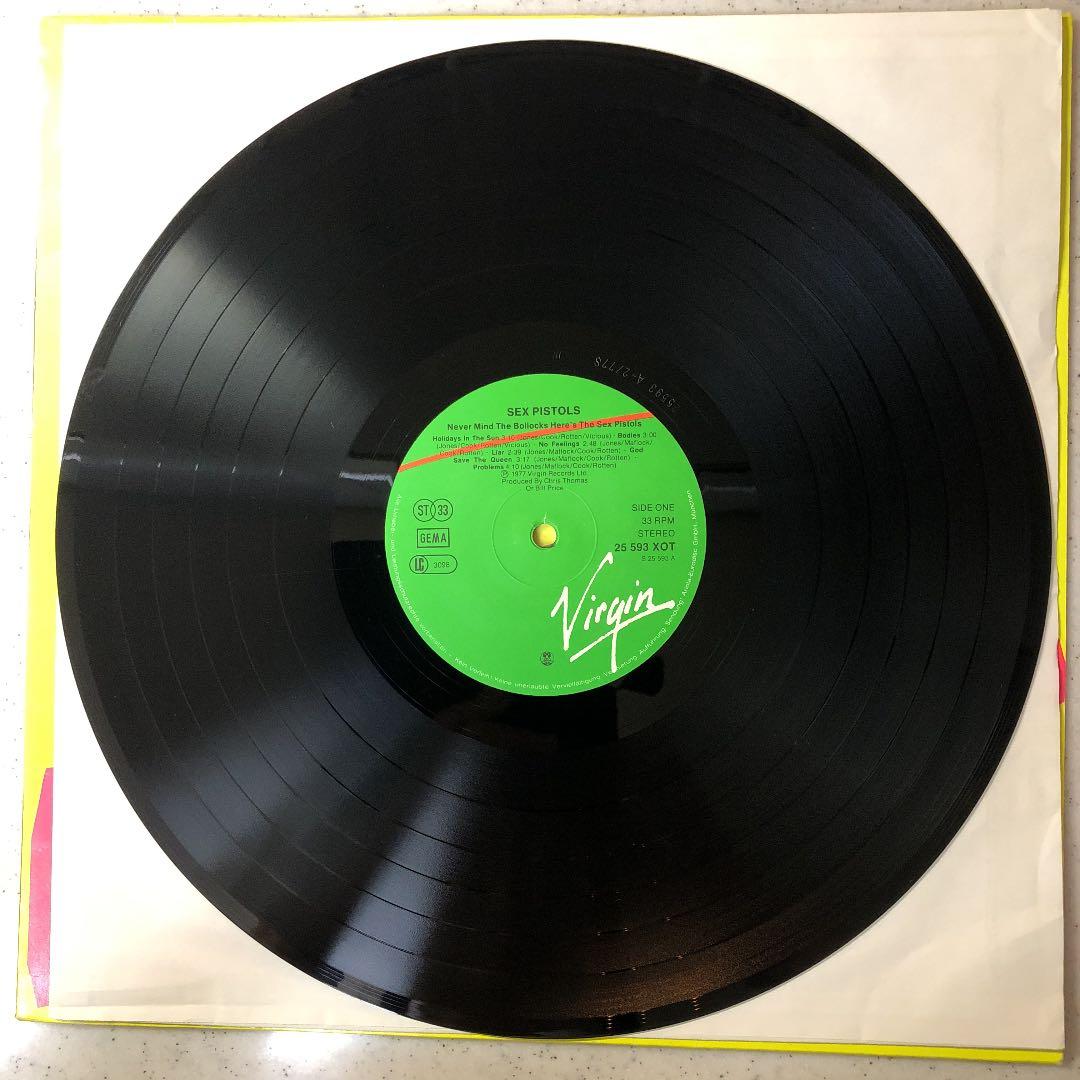 西ドイツ盤！ A2/B2 超高音質盤 THE SEX PISTOLS 極上2nd