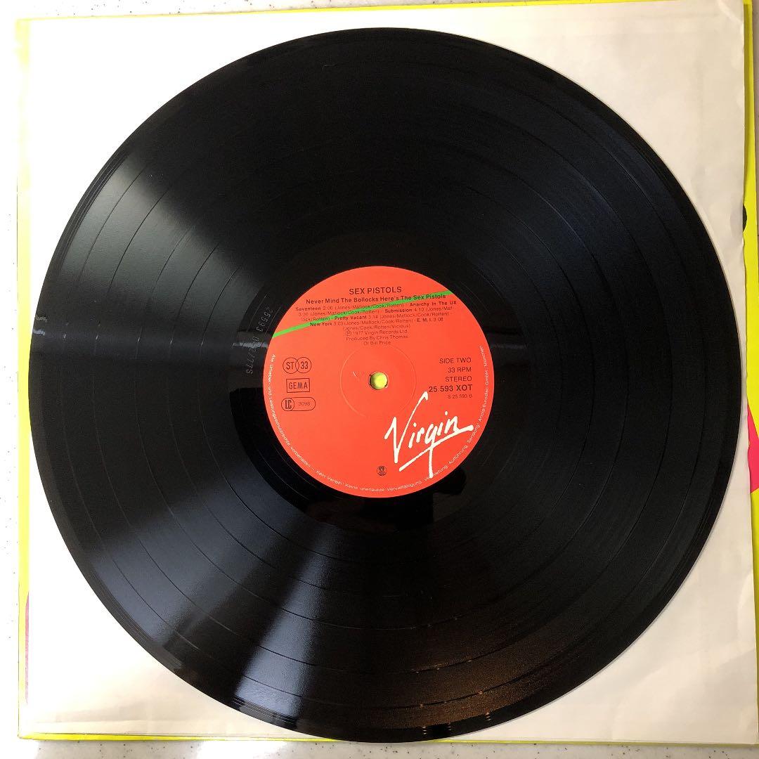 西ドイツ盤！ A2/B2 超高音質盤 THE SEX PISTOLS 極上2nd