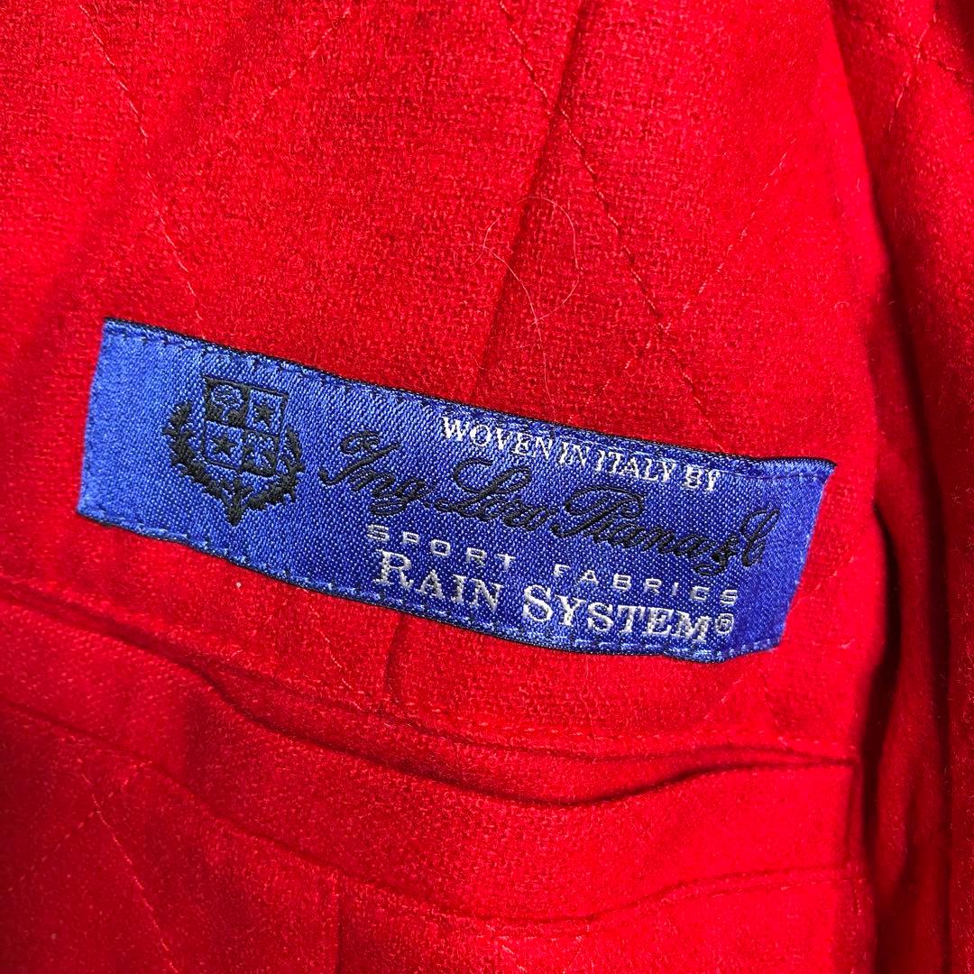 美品✨ブルックスブラザーズ コート 金ボタン ライナー ロロピアーナ 赤 XL