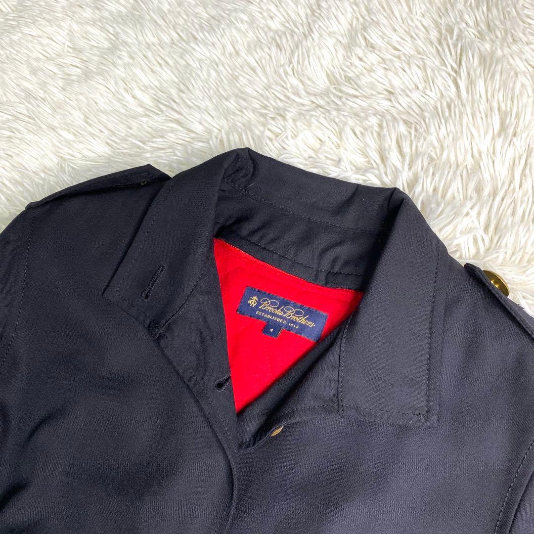 美品✨ブルックスブラザーズ コート 金ボタン ライナー ロロピアーナ 赤 XL