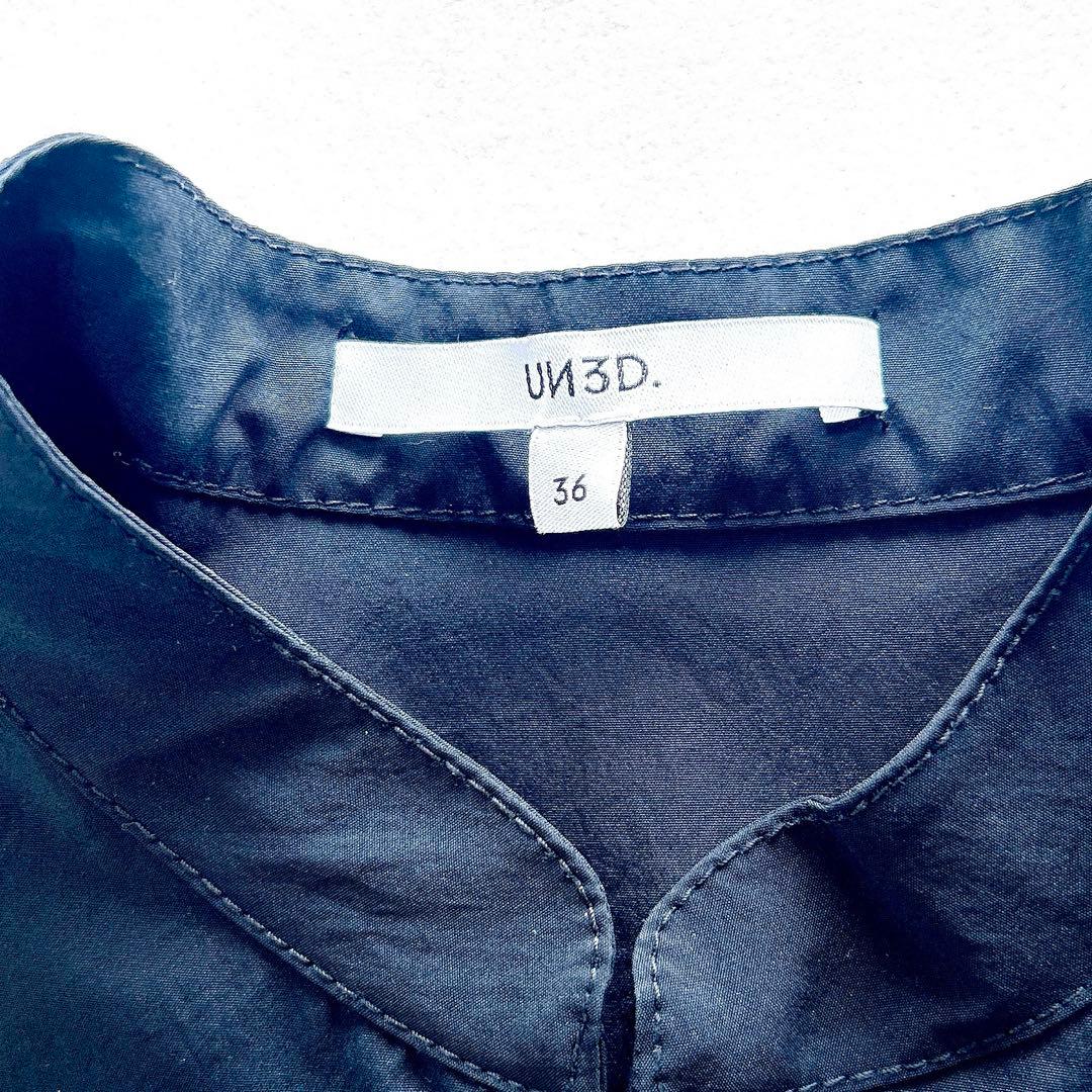 24SS✨現行　アンスリード　MA-1 ディテールワンピース　ブラック　洗える