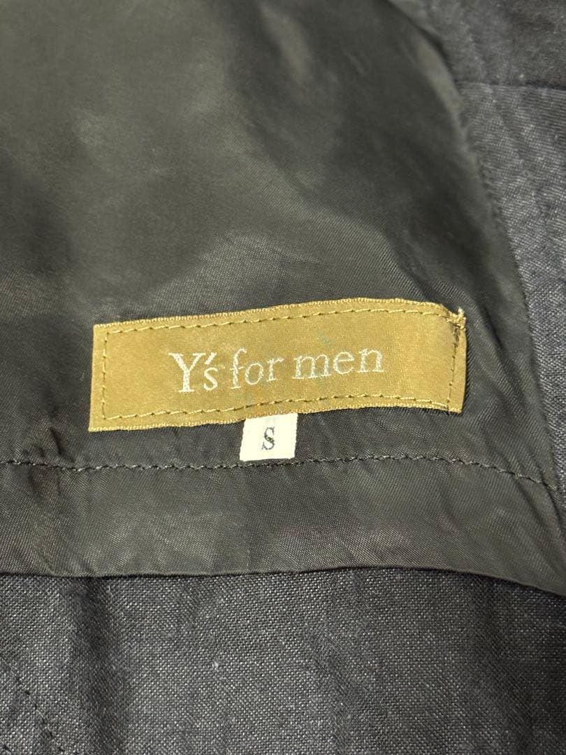 Y's for men リネン　テーラードジャケット