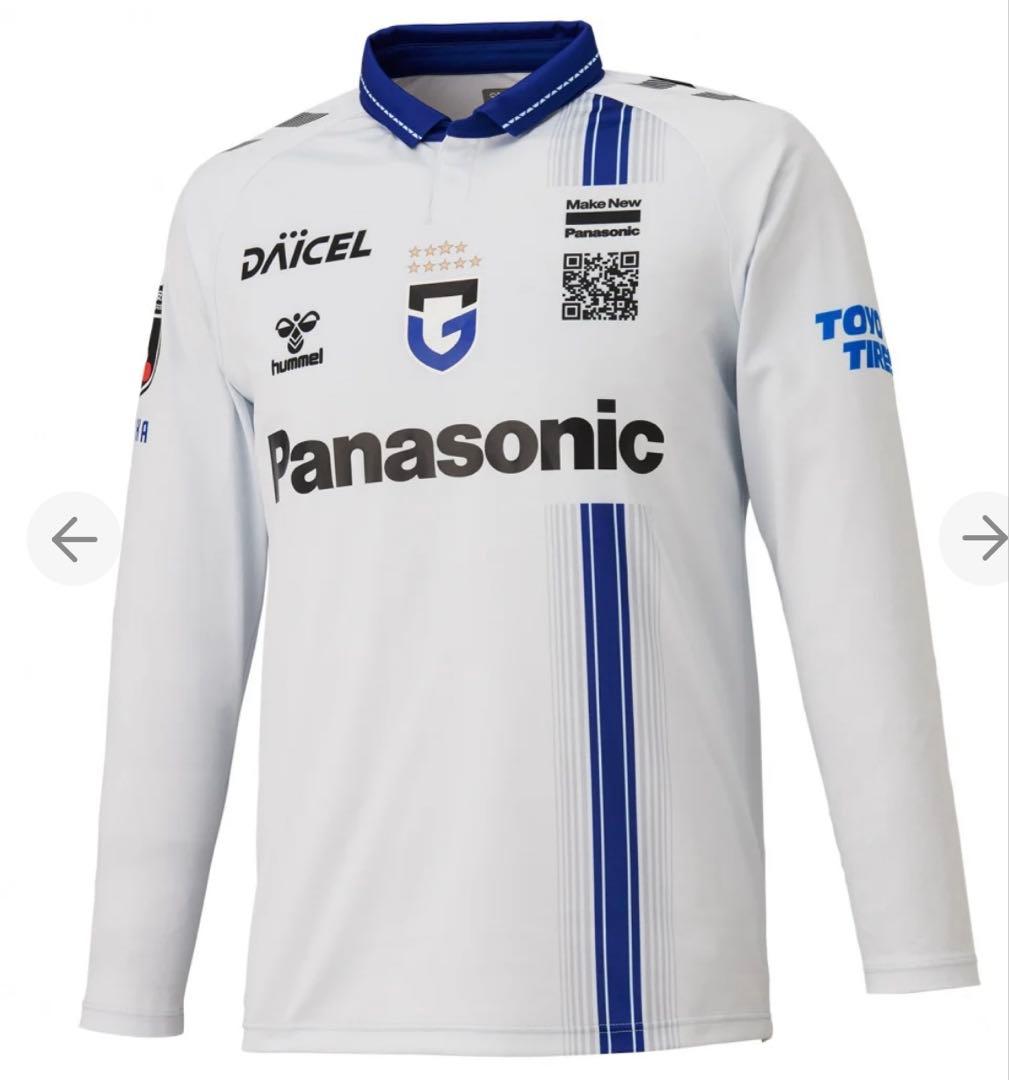 ガンバ大阪　半田陸　レプリカ長袖　O-XO サイズ