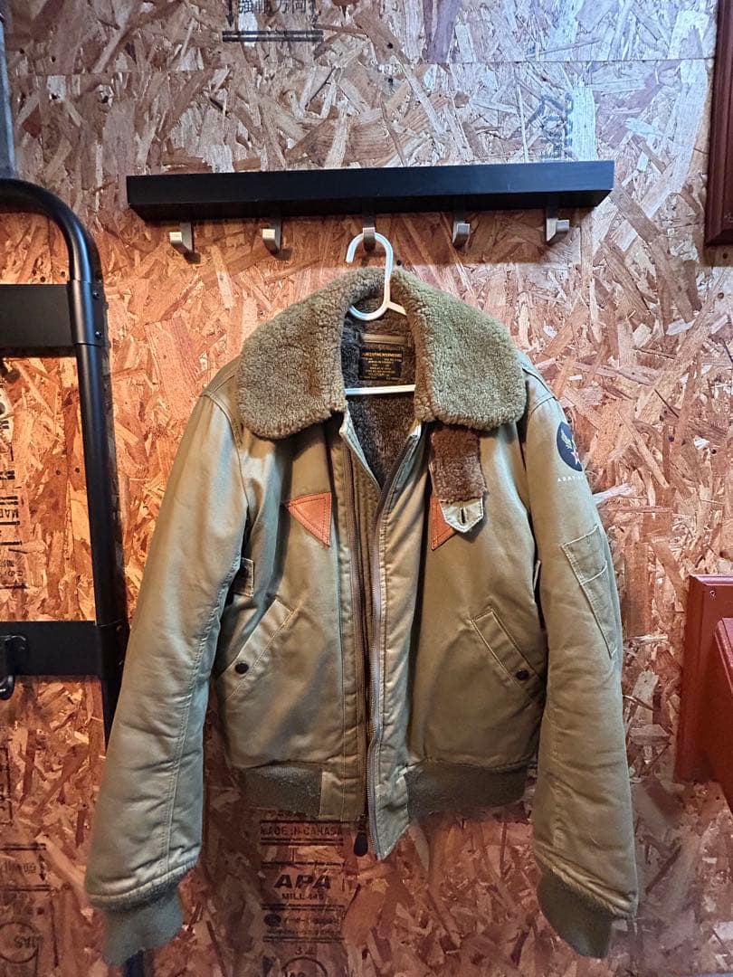 HOUSTON TYPE B-15A フライトジャケット 38