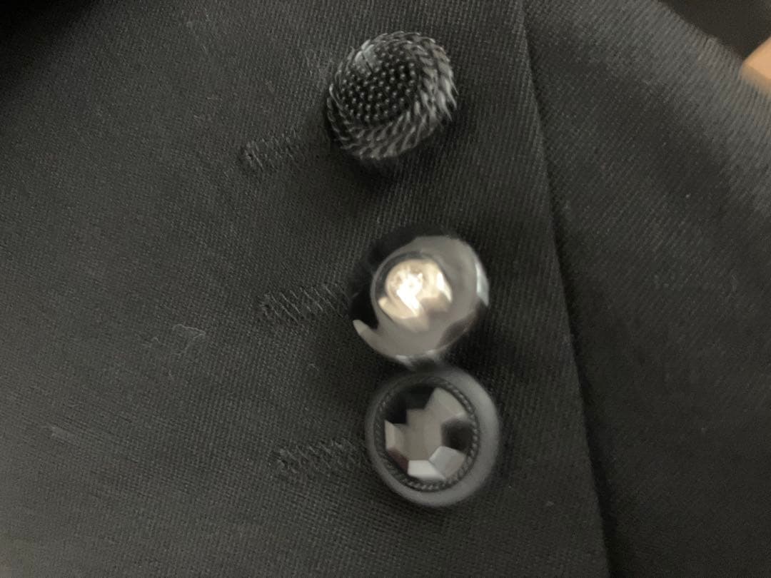 コムデギャルソンコムデギャルソン 装飾ボタンテーラードジャケット