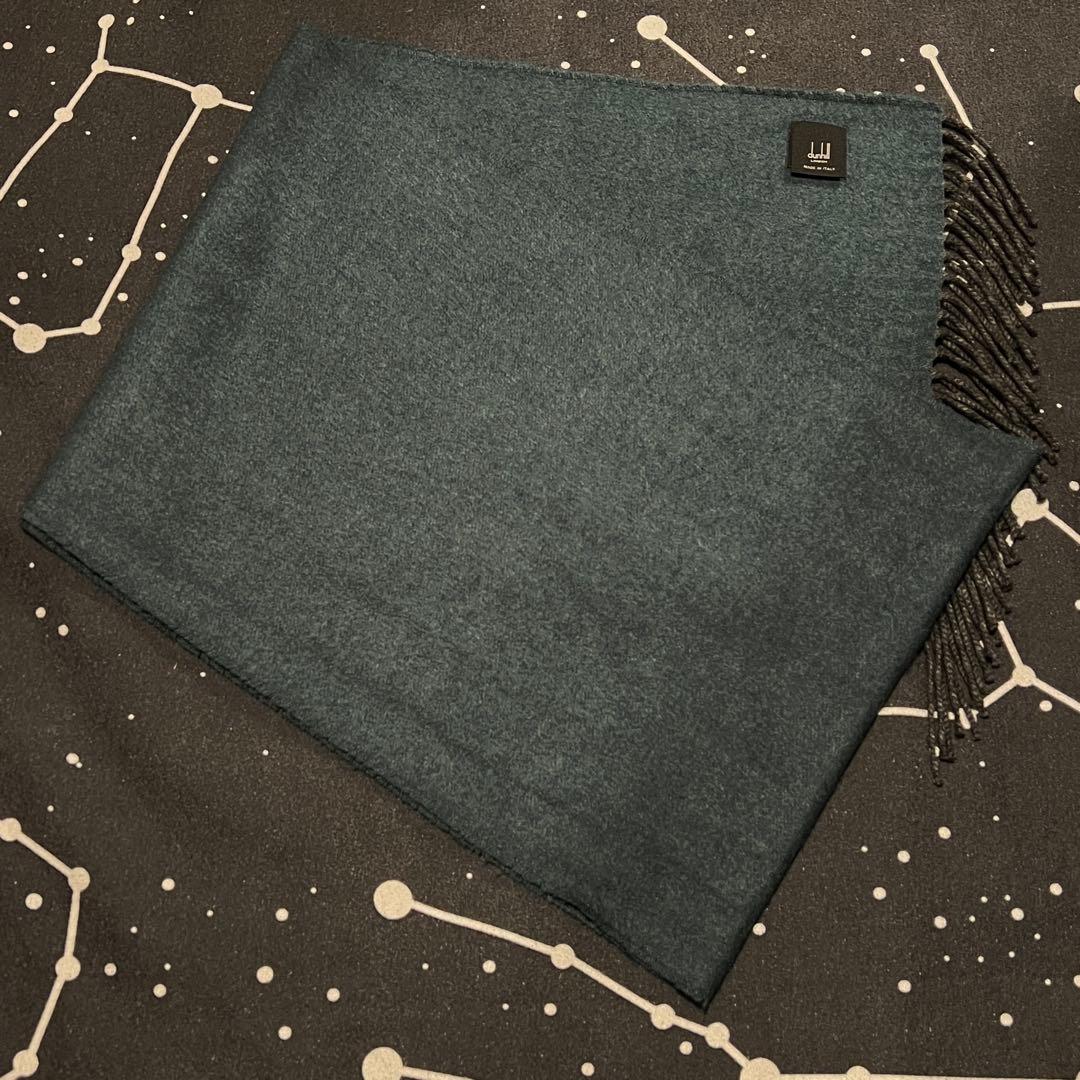 新品10万20日迄 ダンヒル dunhil マフラー カシミア シルク スカーフ