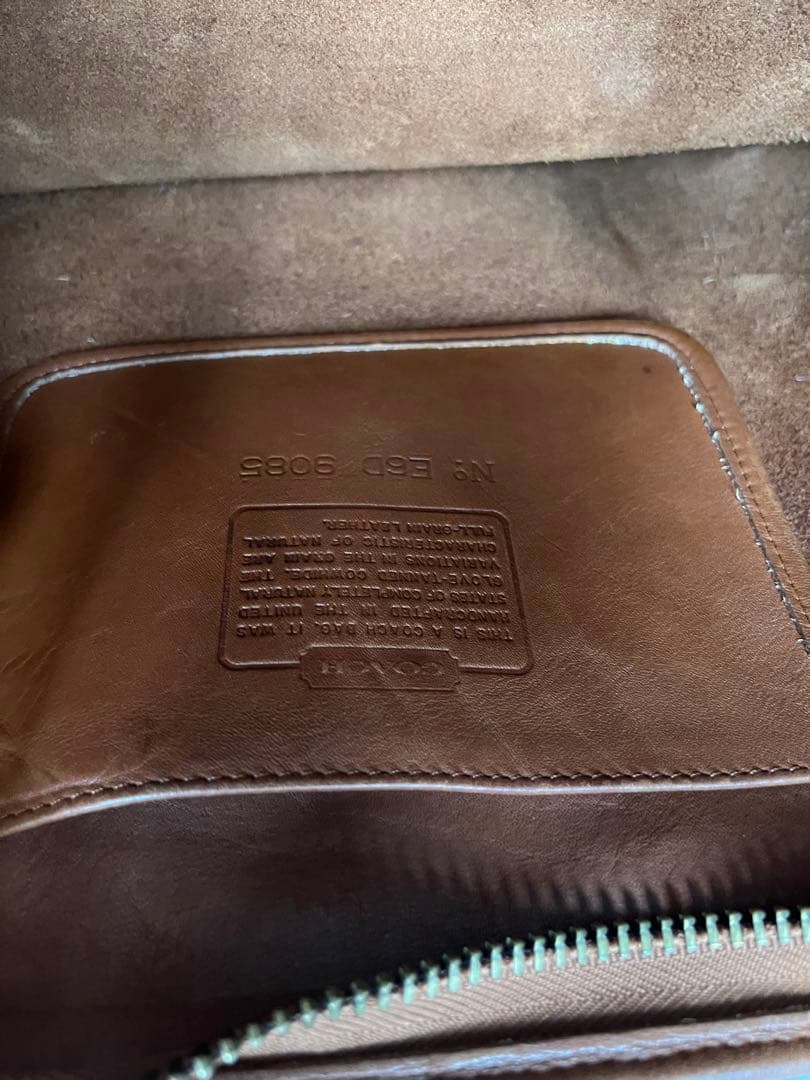 Old Coach ショルダーバッグ ブラウン