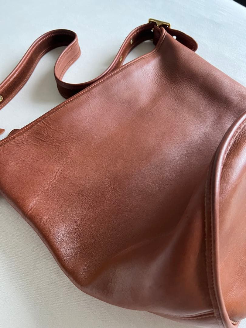 Old Coach ショルダーバッグ ブラウン