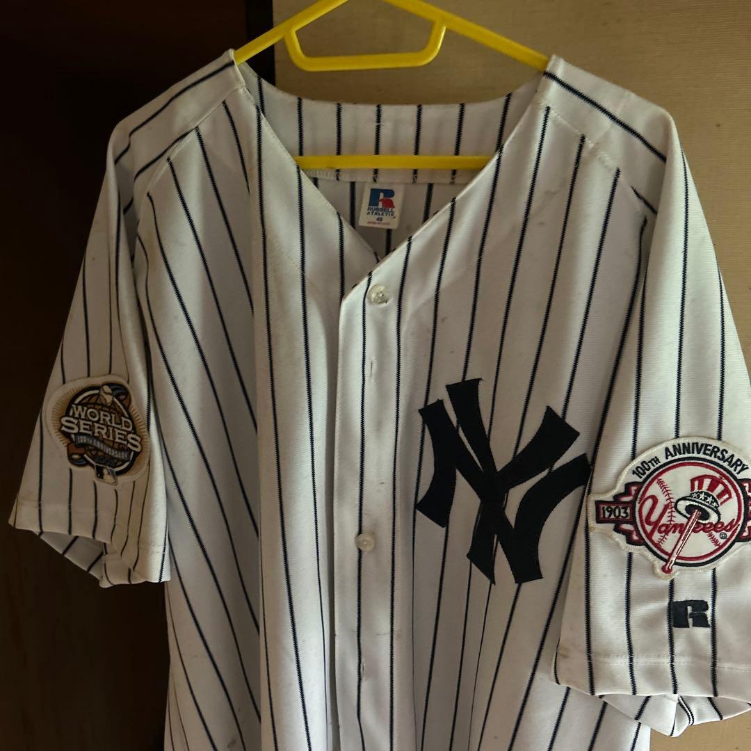 松井秀喜オーセンティックユニフォームWパッチ付き【超レア】