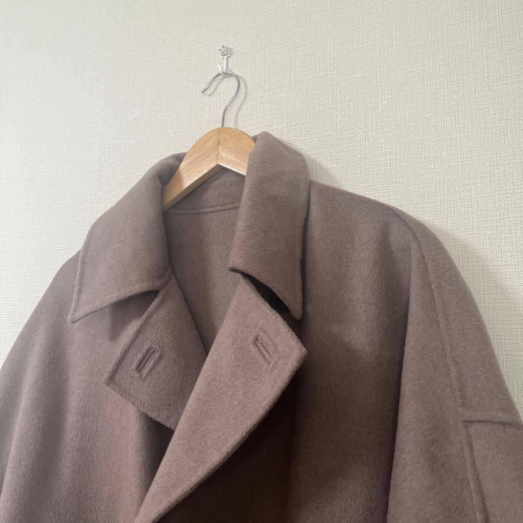 本日限定値下【noble】super160s リバードルマンショートコート　38